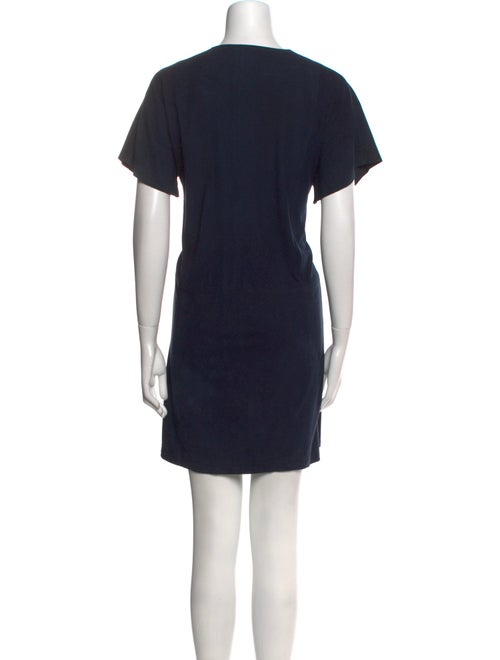 Vince V-Neck Mini Dress