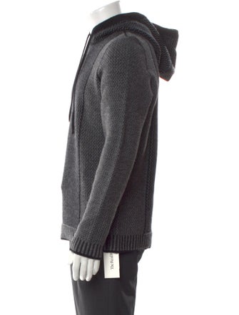 Vince Wool Mock Neck Cardigan