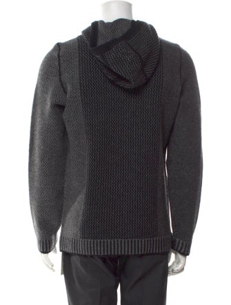 Vince Wool Mock Neck Cardigan