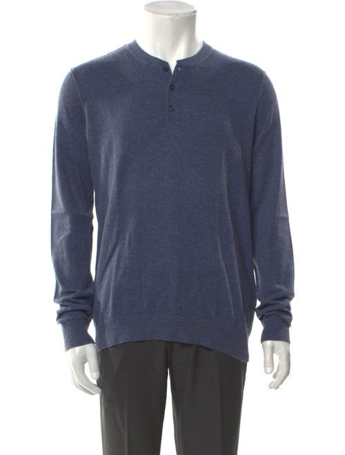 Vince Crew Neck Long Sleeve Polo Sweater