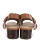 Vince Leather Slingback Sandals