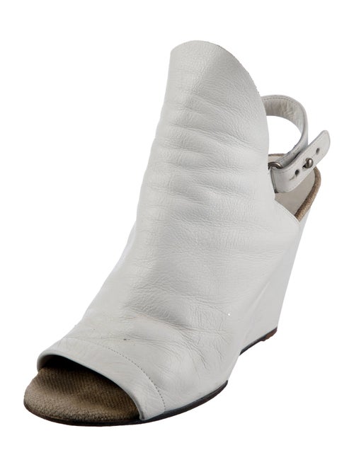 Vince Leather Slingback Sandals