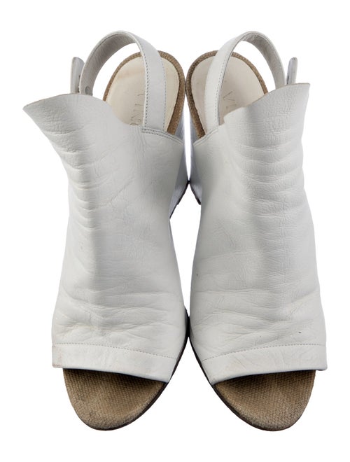 Vince Leather Slingback Sandals