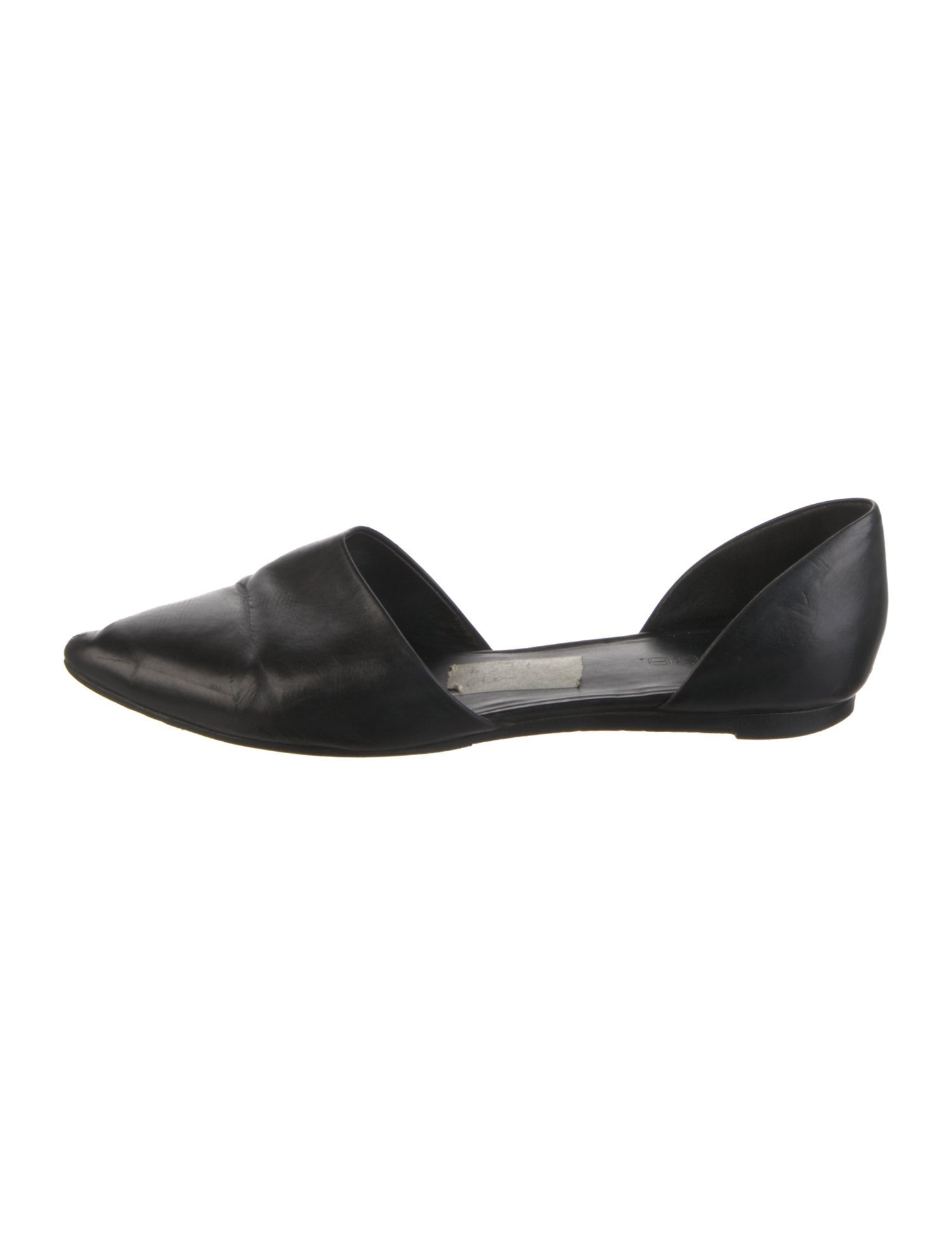 Vince Leather D'Orsay Flats