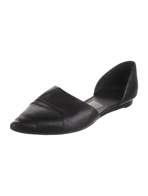 Vince Leather D'Orsay Flats