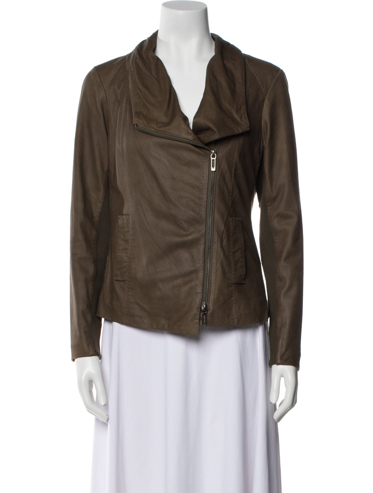 Vince Leather Biker Jacket