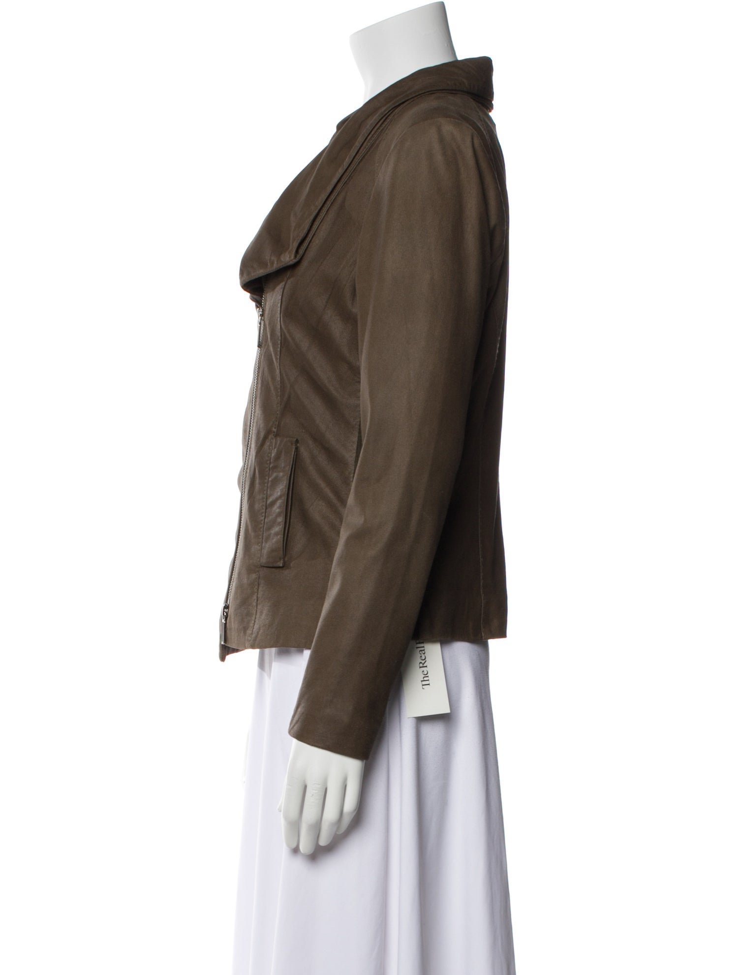 Vince Leather Biker Jacket