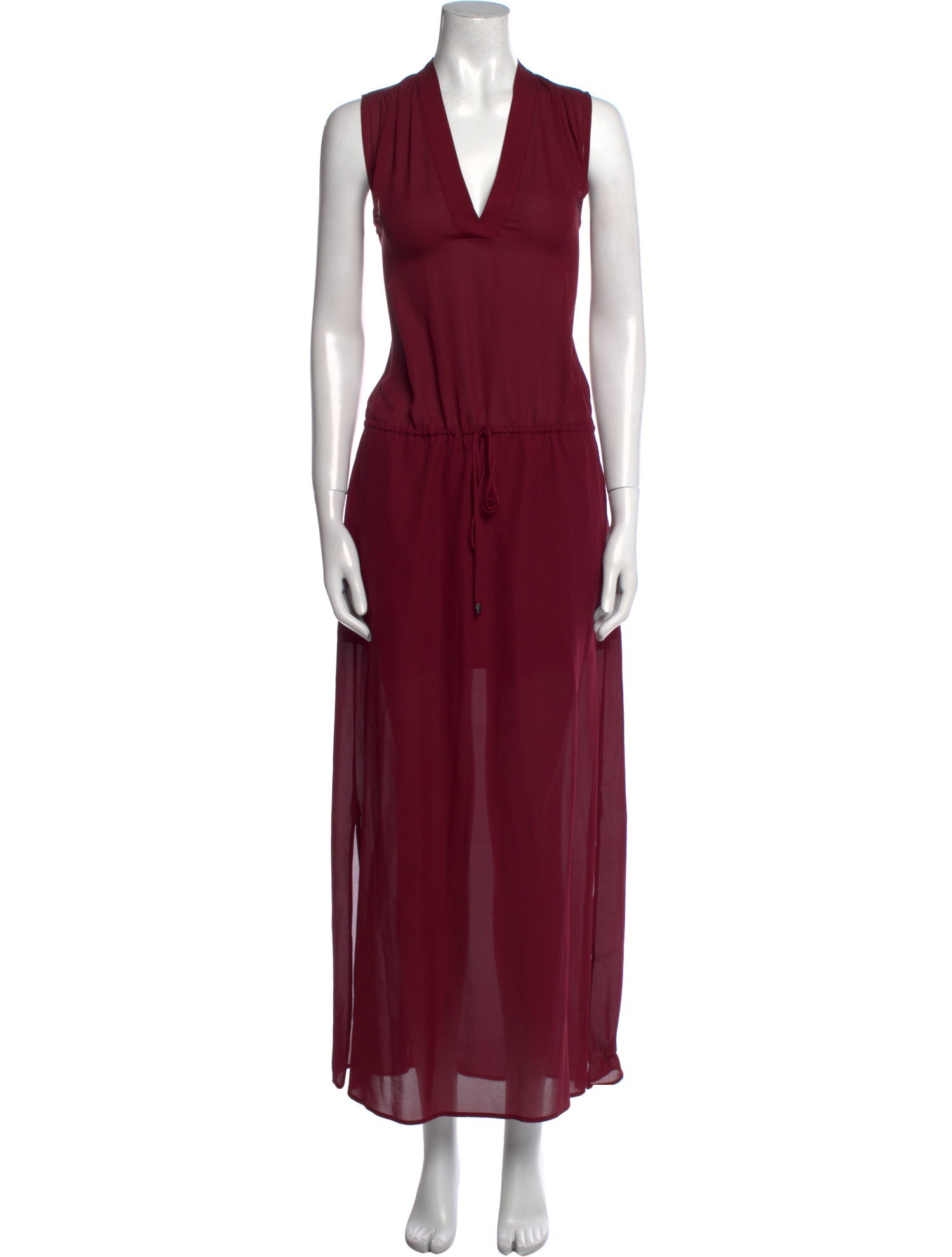 Vince Silk Long Dress