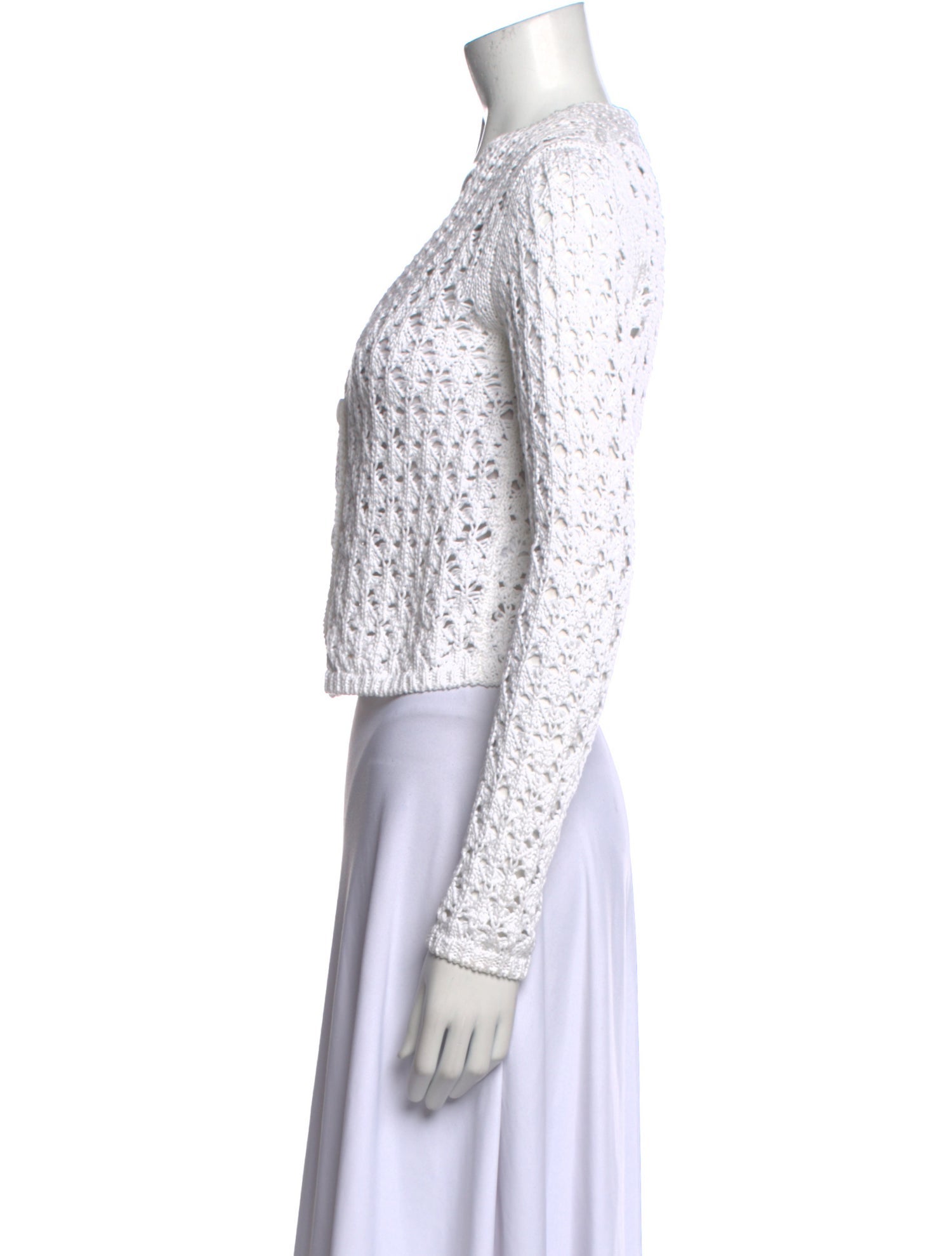 Vince Printed V-Neck Sweater