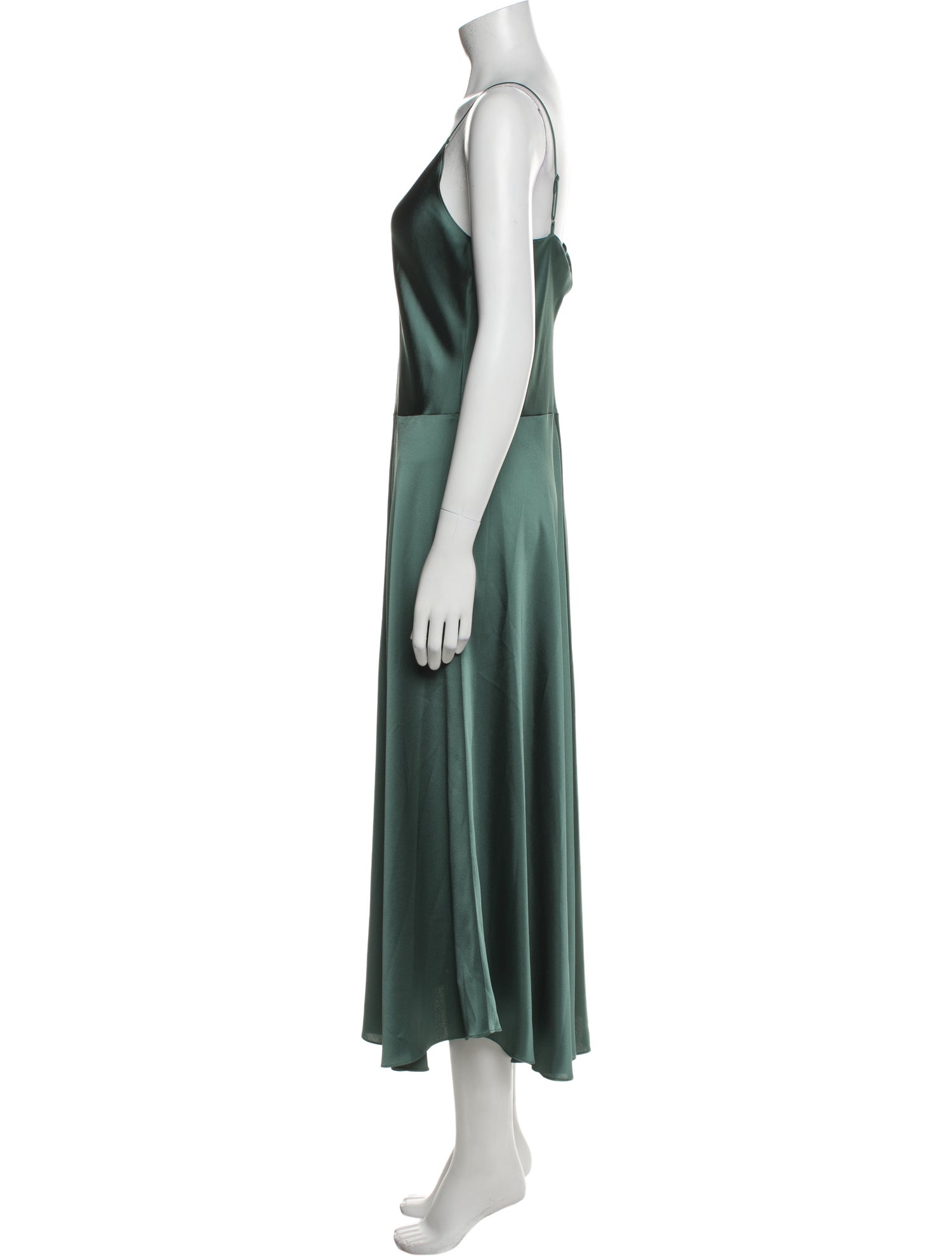 Vince V-Neck Long Dress