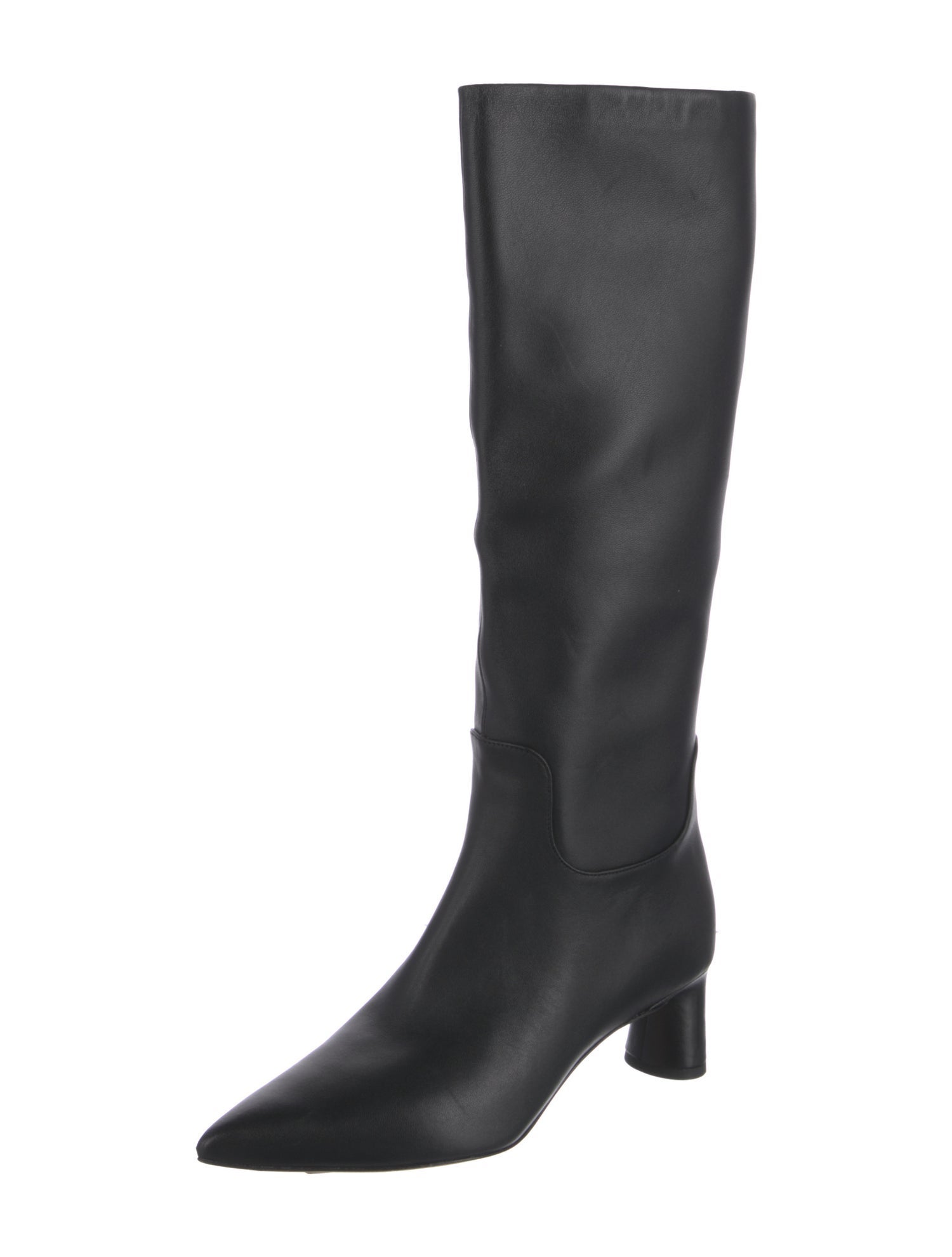 Vince Leather Riding Boots