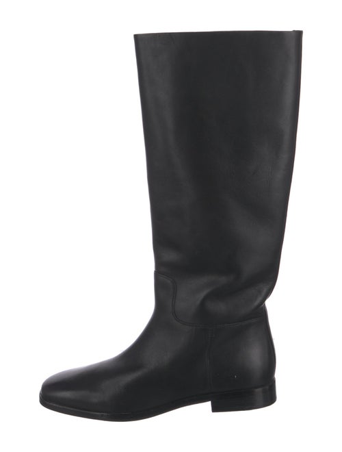 Vince Leather Riding Boots