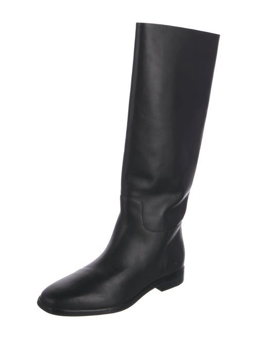 Vince Leather Riding Boots