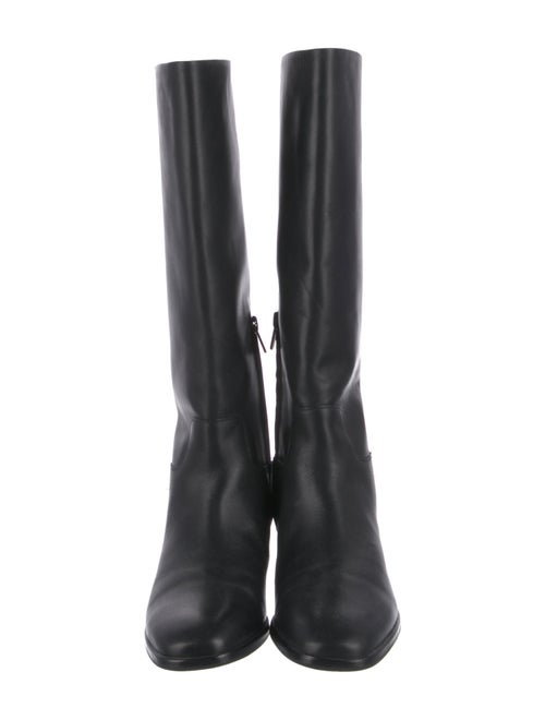 Vince Leather Riding Boots