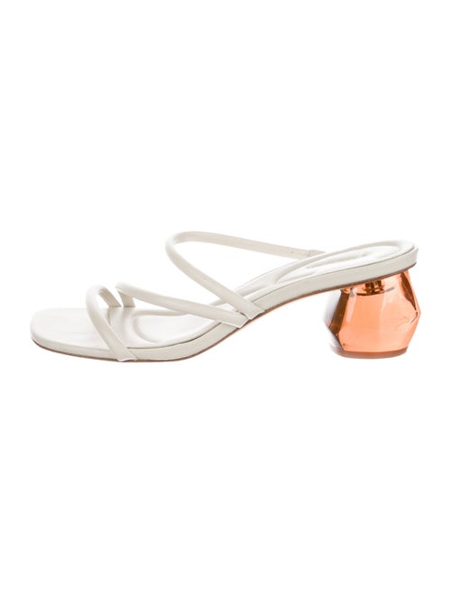 Vince Leather Slides