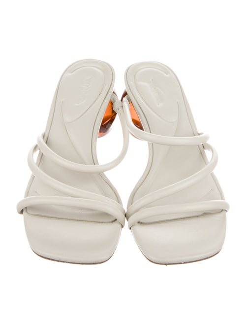 Vince Leather Slides