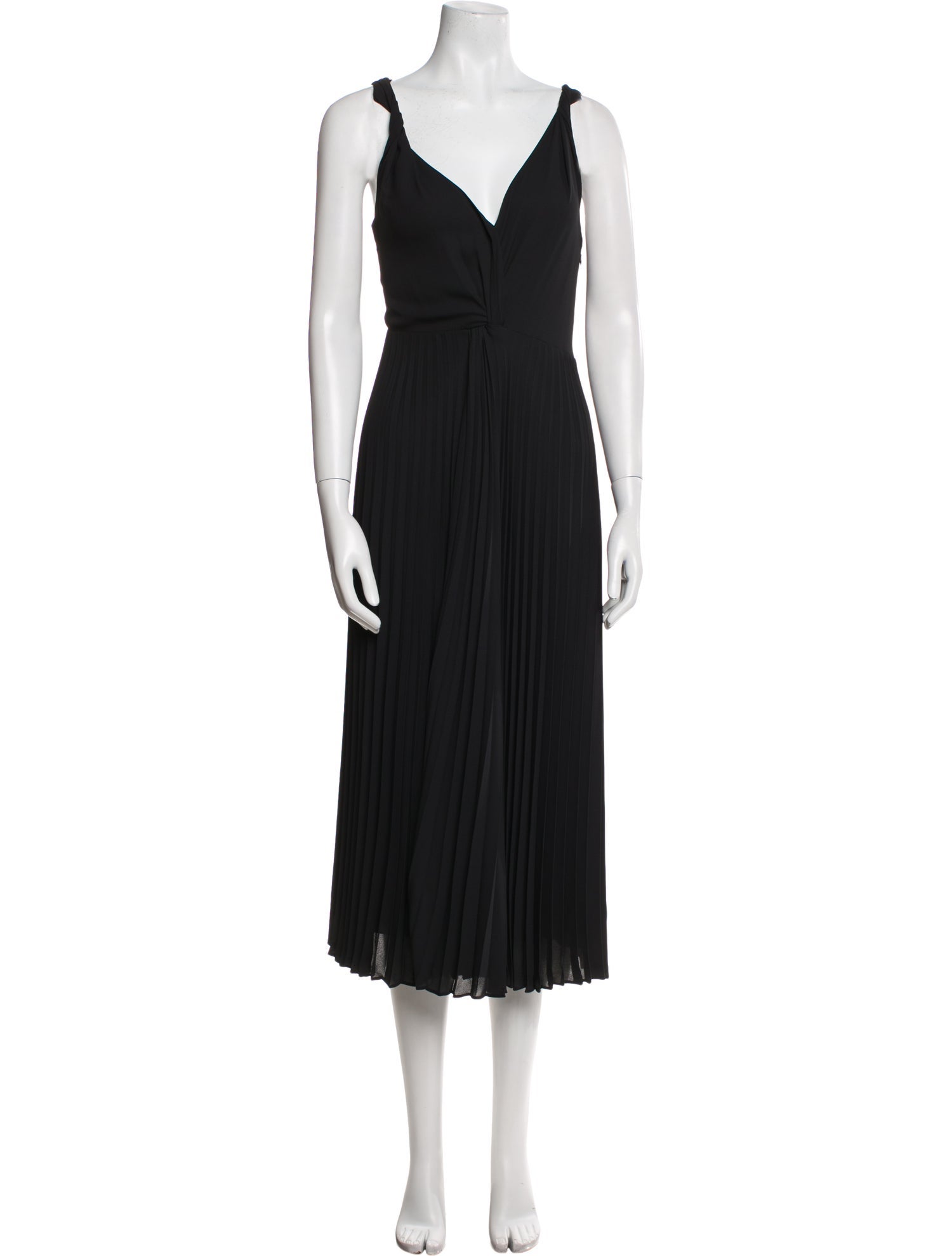 Vince V-Neck Long Dress