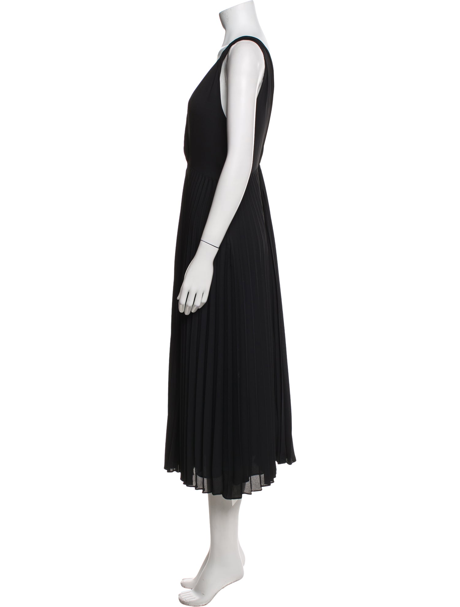 Vince V-Neck Long Dress