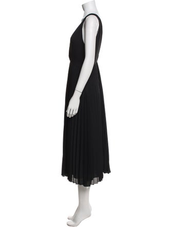 Vince V-Neck Long Dress