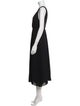 Vince V-Neck Long Dress