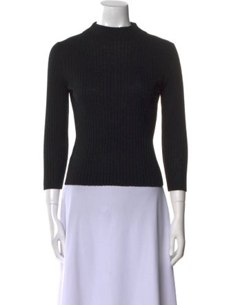 Vince Cashmere Mock Neck Sweater