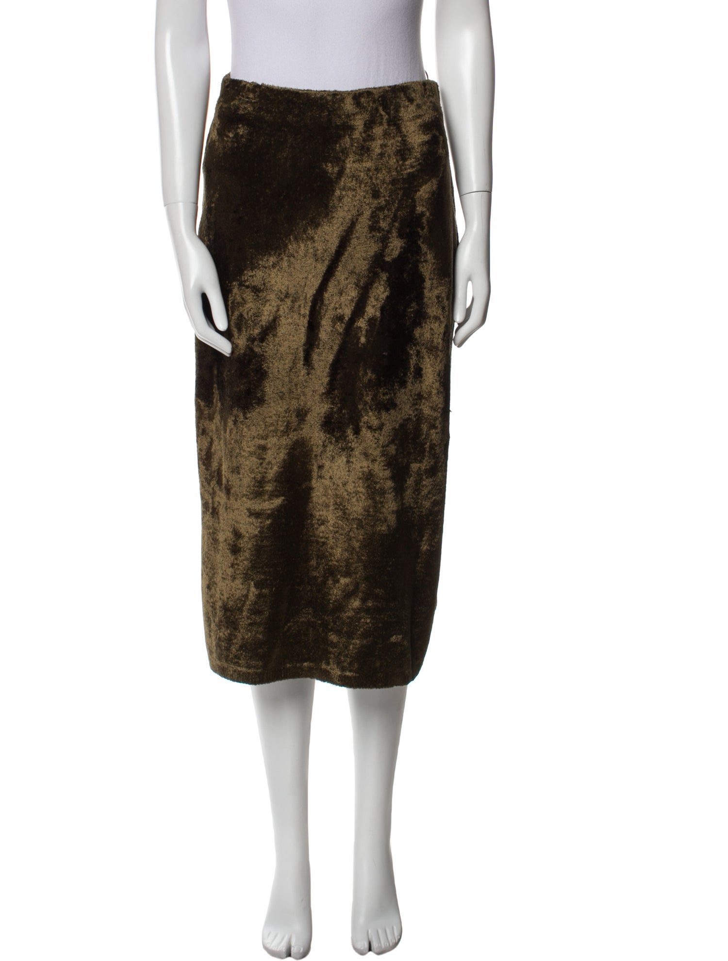 Vince Crystal Embellishments Knee-Length Skirt