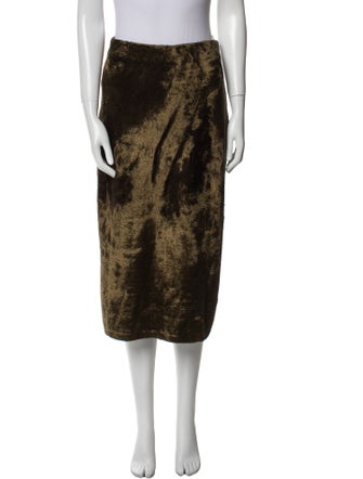 Vince Crystal Embellishments Knee-Length Skirt