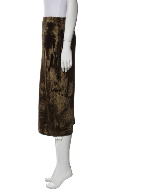 Vince Crystal Embellishments Knee-Length Skirt