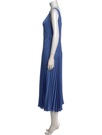 Vince V-Neck Midi Length Dress