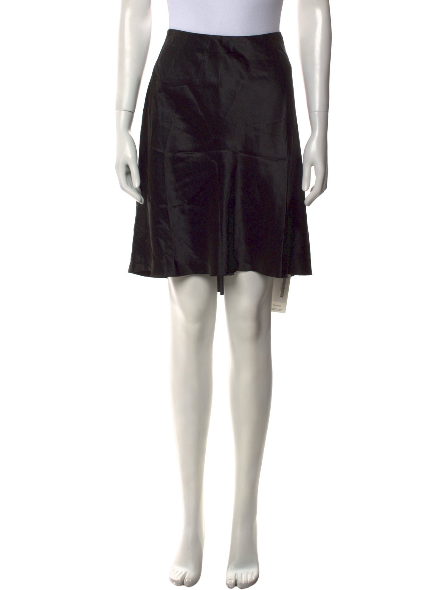 Vince Raw-Edge Trim Knee-Length Skirt