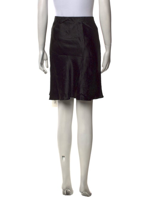 Vince Raw-Edge Trim Knee-Length Skirt