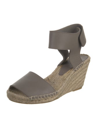 Vince Leather Espadrilles