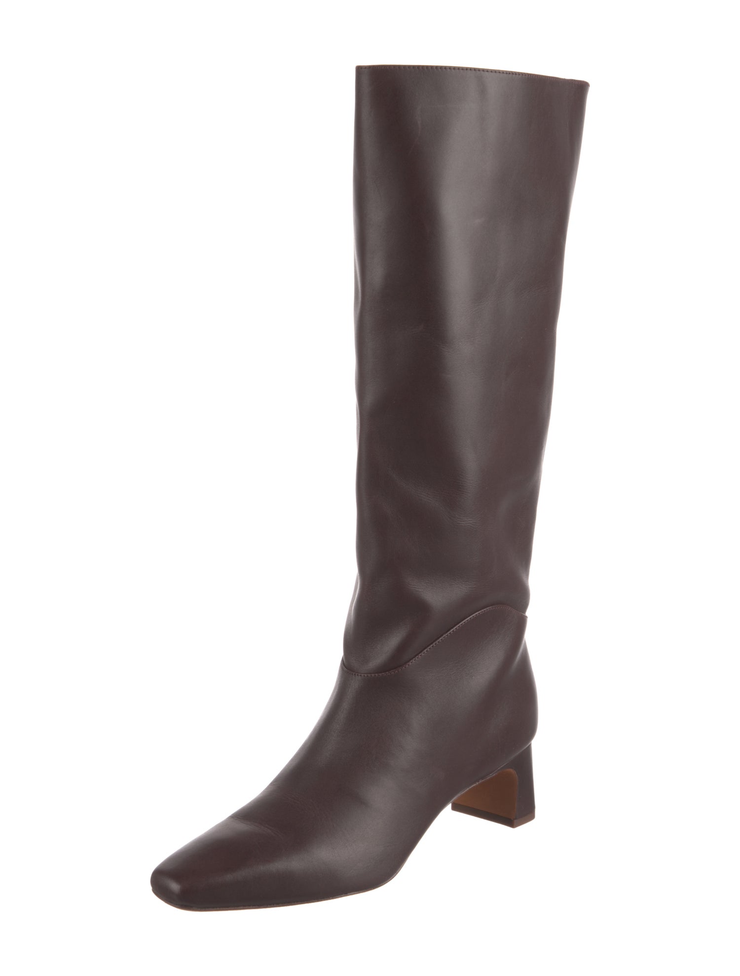 Vince Leather Riding Boots