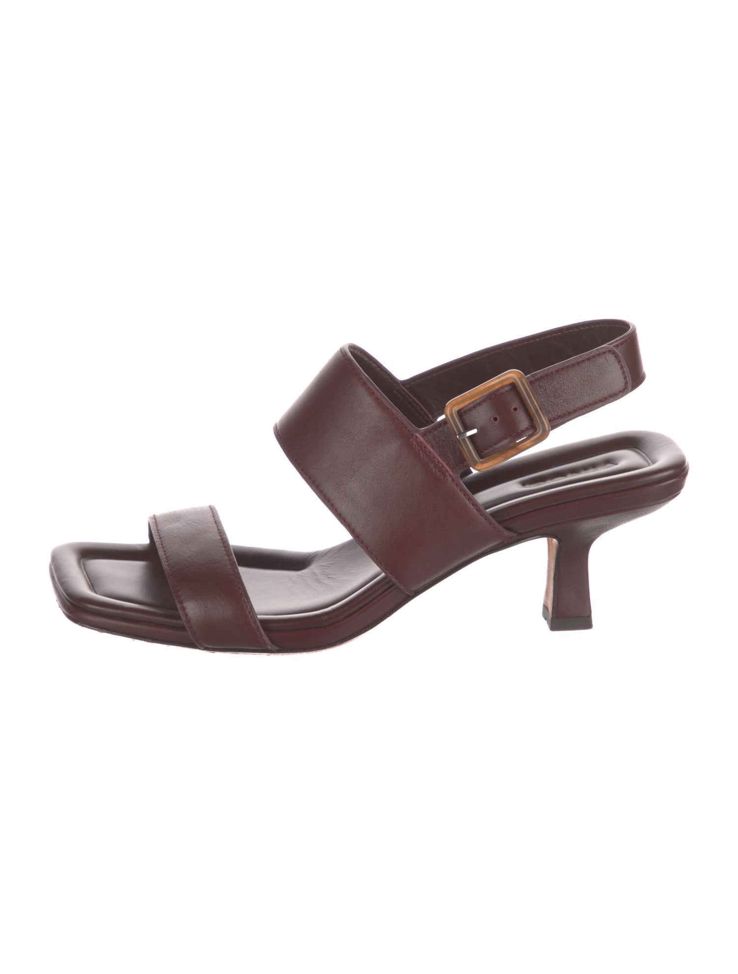 Vince Leather Slingback Sandals