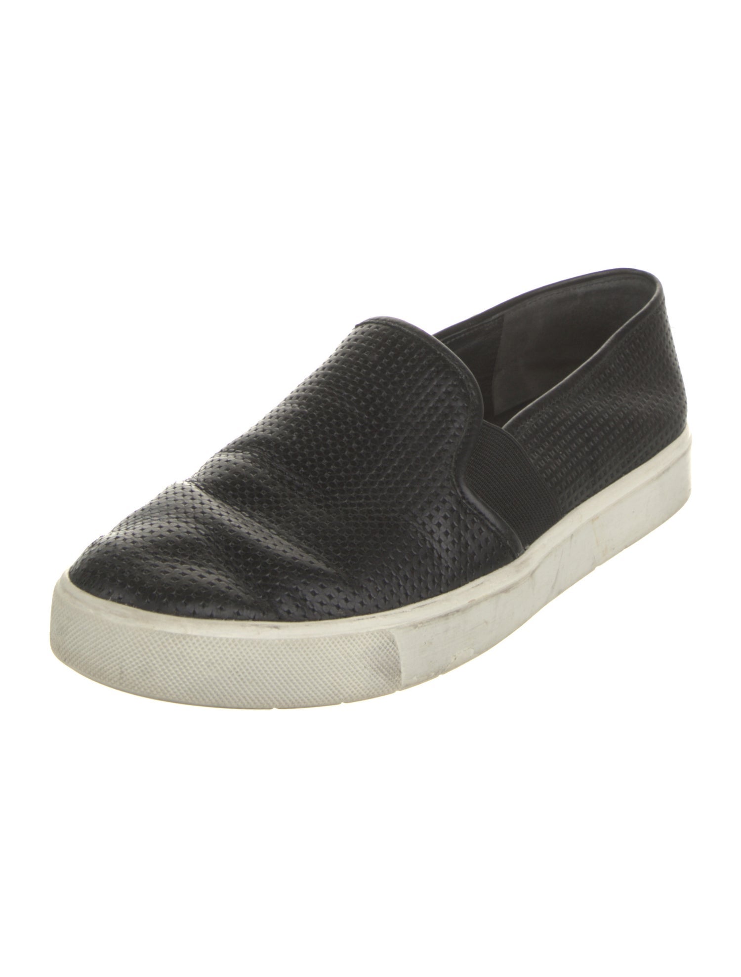 Vince Leather Printed Espadrilles