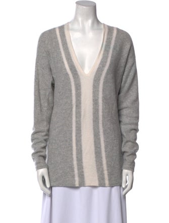 Vince Cashmere Striped Sweater