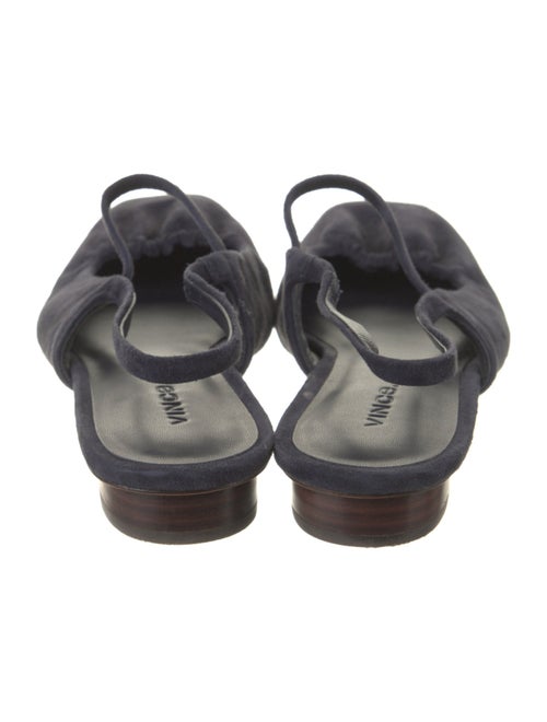 Vince Leather Slingback Flats