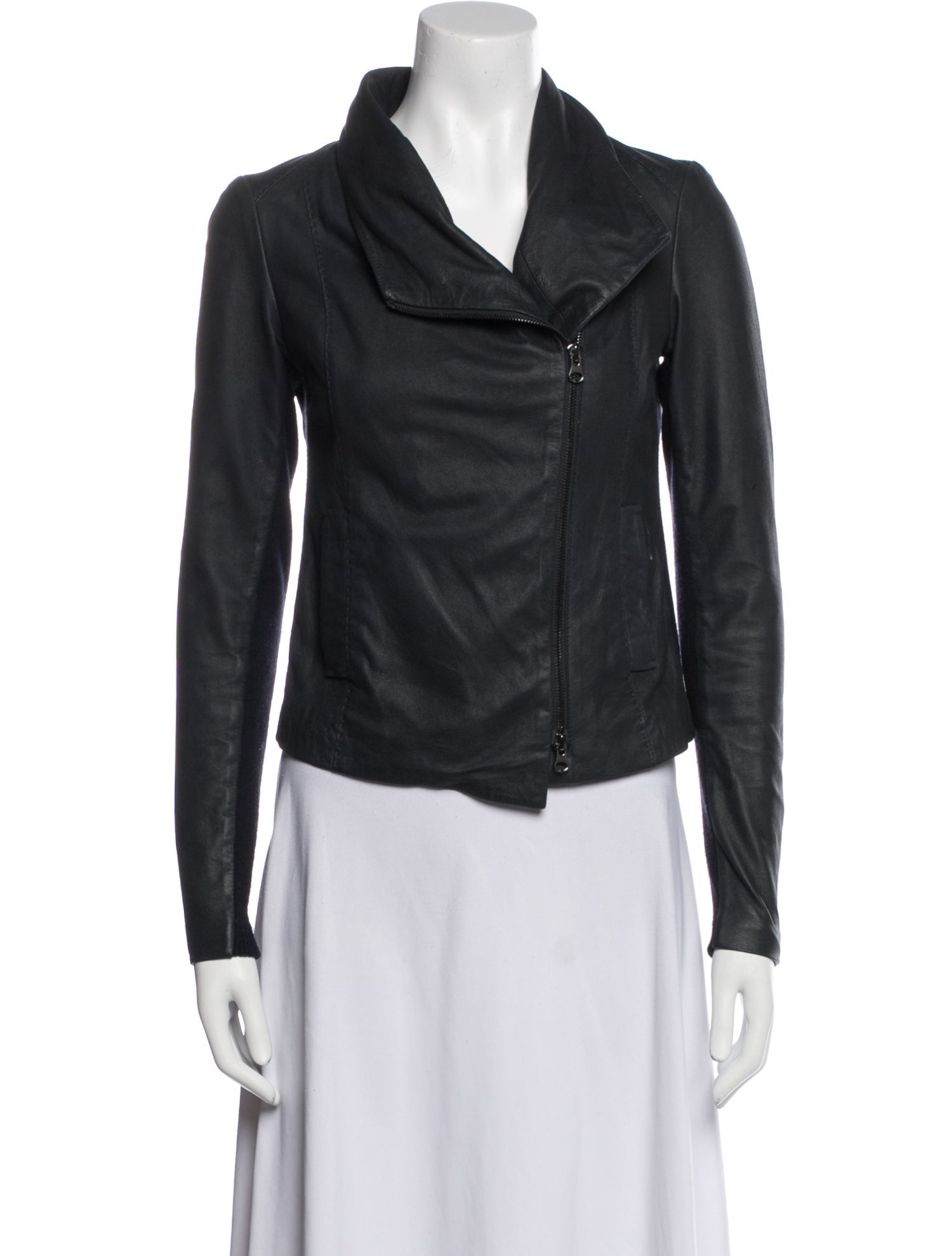 Vince Leather Biker Jacket
