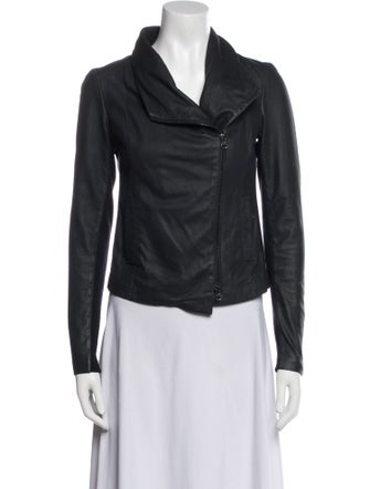 Vince Leather Biker Jacket
