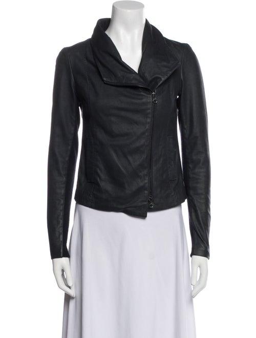 Vince Leather Biker Jacket