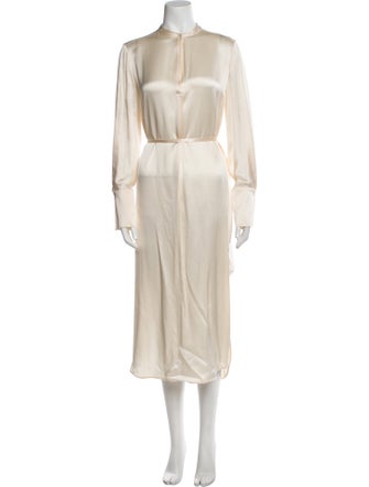 Vince Silk Midi Length Dress