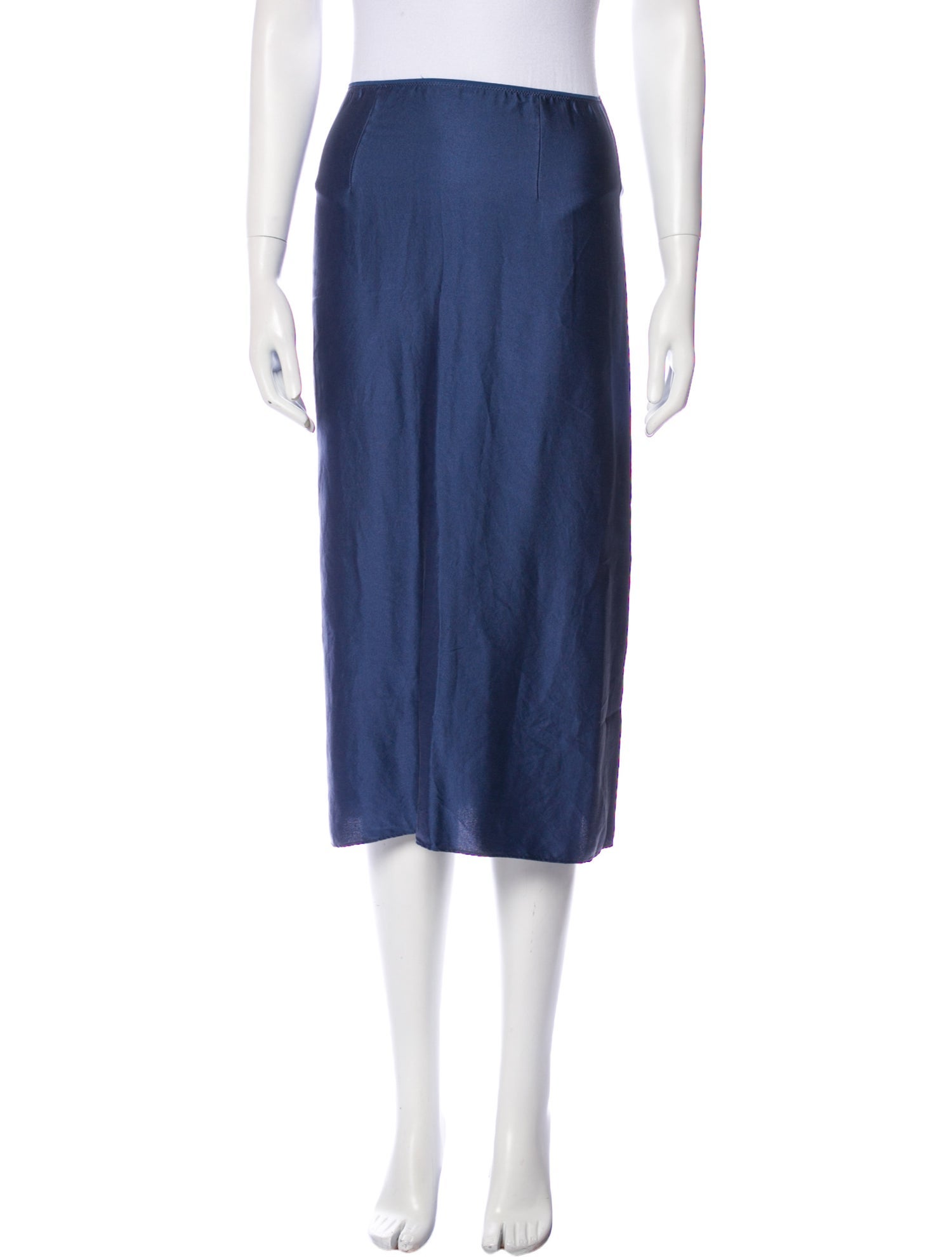 Vince Silk Midi Length Skirt