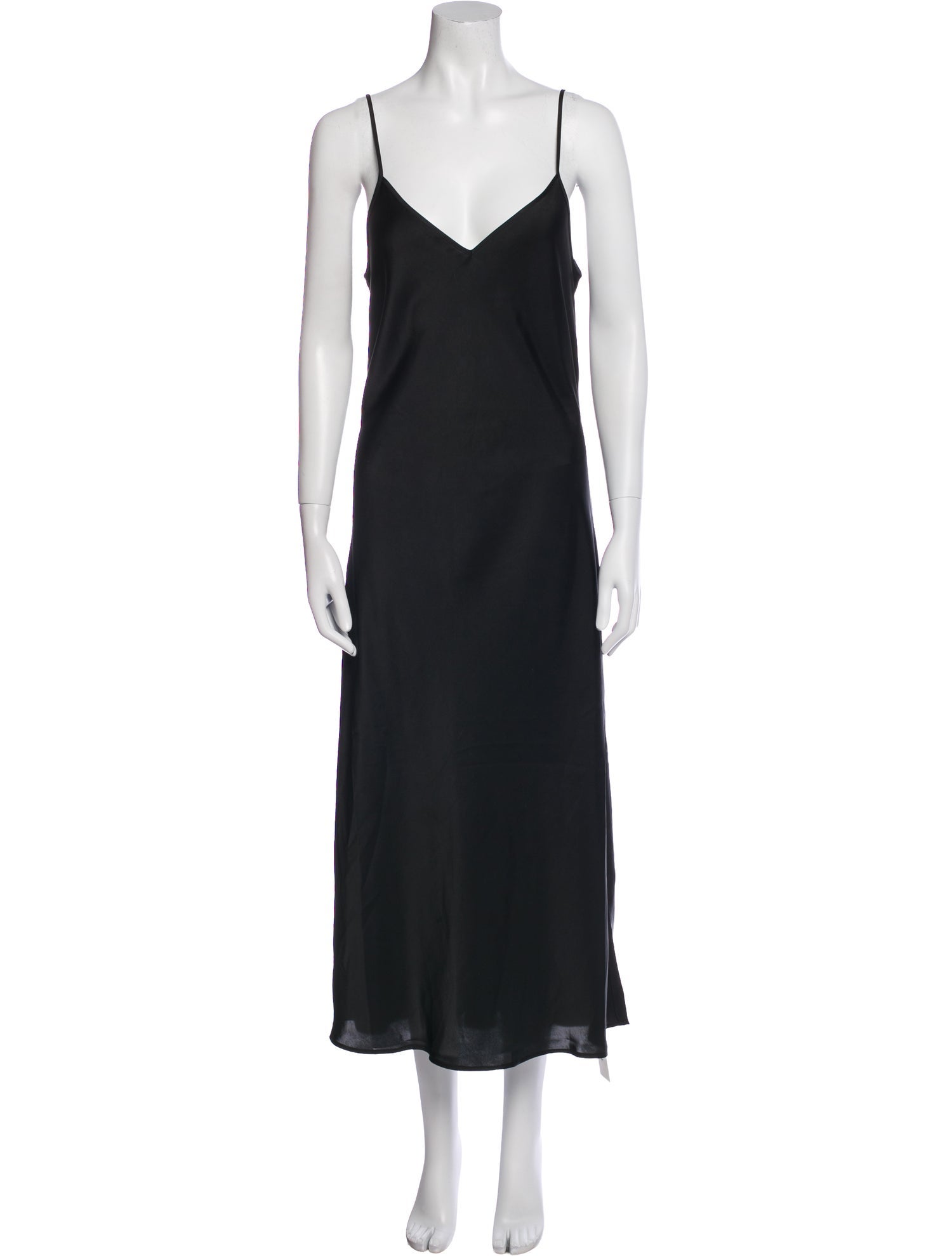 Vince V-Neck Long Dress