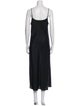 Vince V-Neck Long Dress
