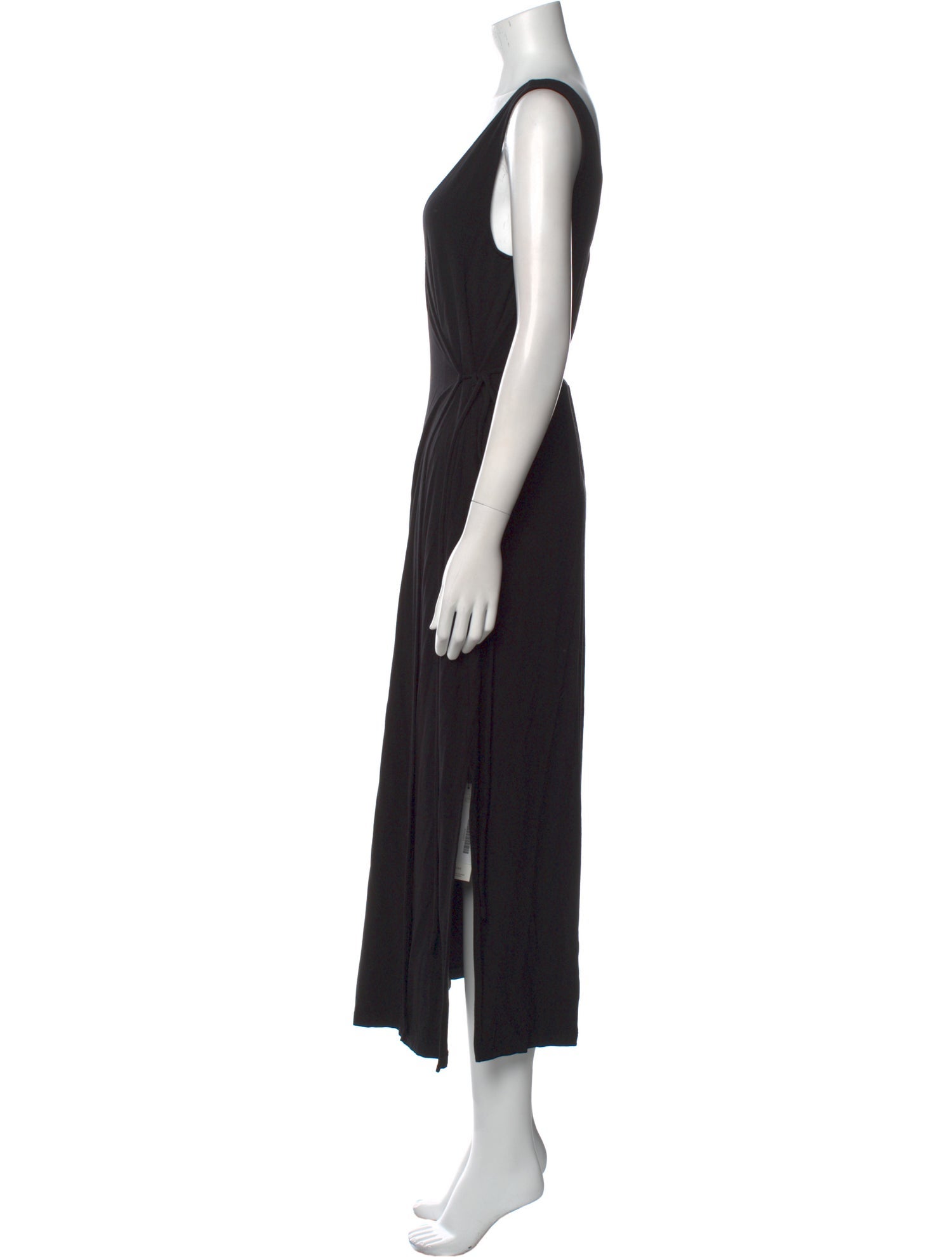Vince V-Neck Midi Length Dress