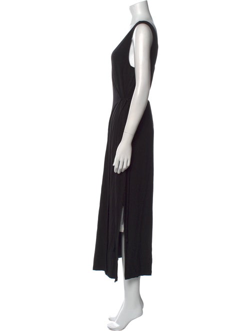 Vince V-Neck Midi Length Dress