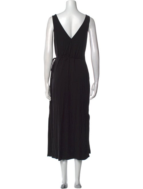 Vince V-Neck Midi Length Dress