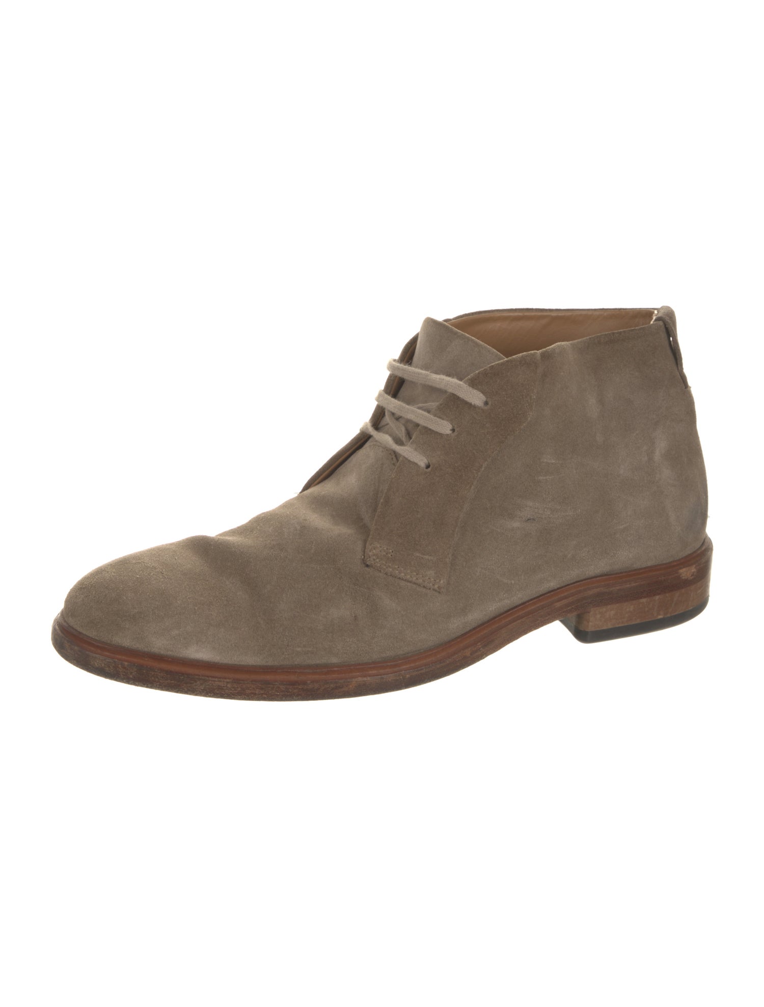 Vince Suede Lace-Up Boots