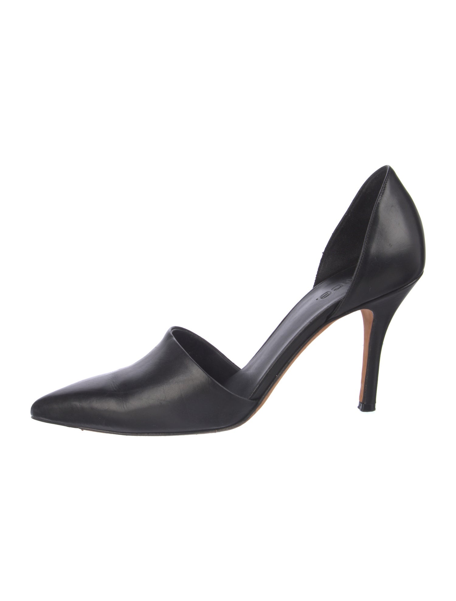 Vince Leather D'Orsay Pumps