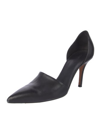 Vince Leather D'Orsay Pumps